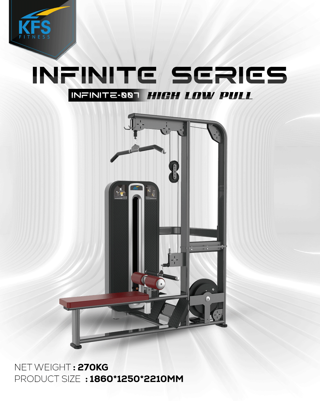Infinite Lat Pulldown / Seated Row