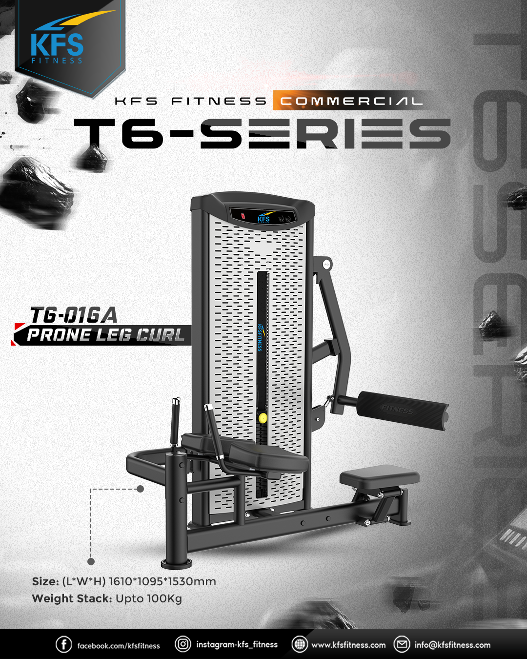 PRONE LEG CURL T6-016A