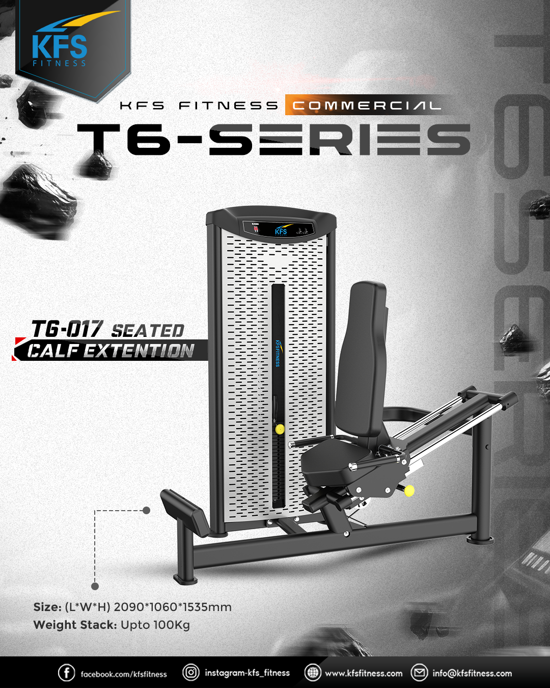 SEATED CALF EXTENSION T6-017